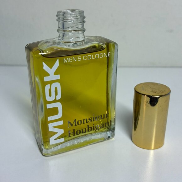 Vintage Monsieur Houbigant Musk Men’s Cologne 1 Fl Oz - Picture 1 of 6